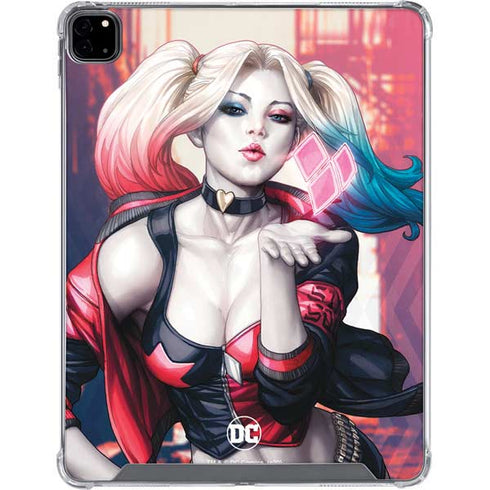 DC Comics Harley Quinn Rebirth Cover #1 Legacy Color Variant Art by Art Germ iPad Pro 12.9in (2020) Clear Case
